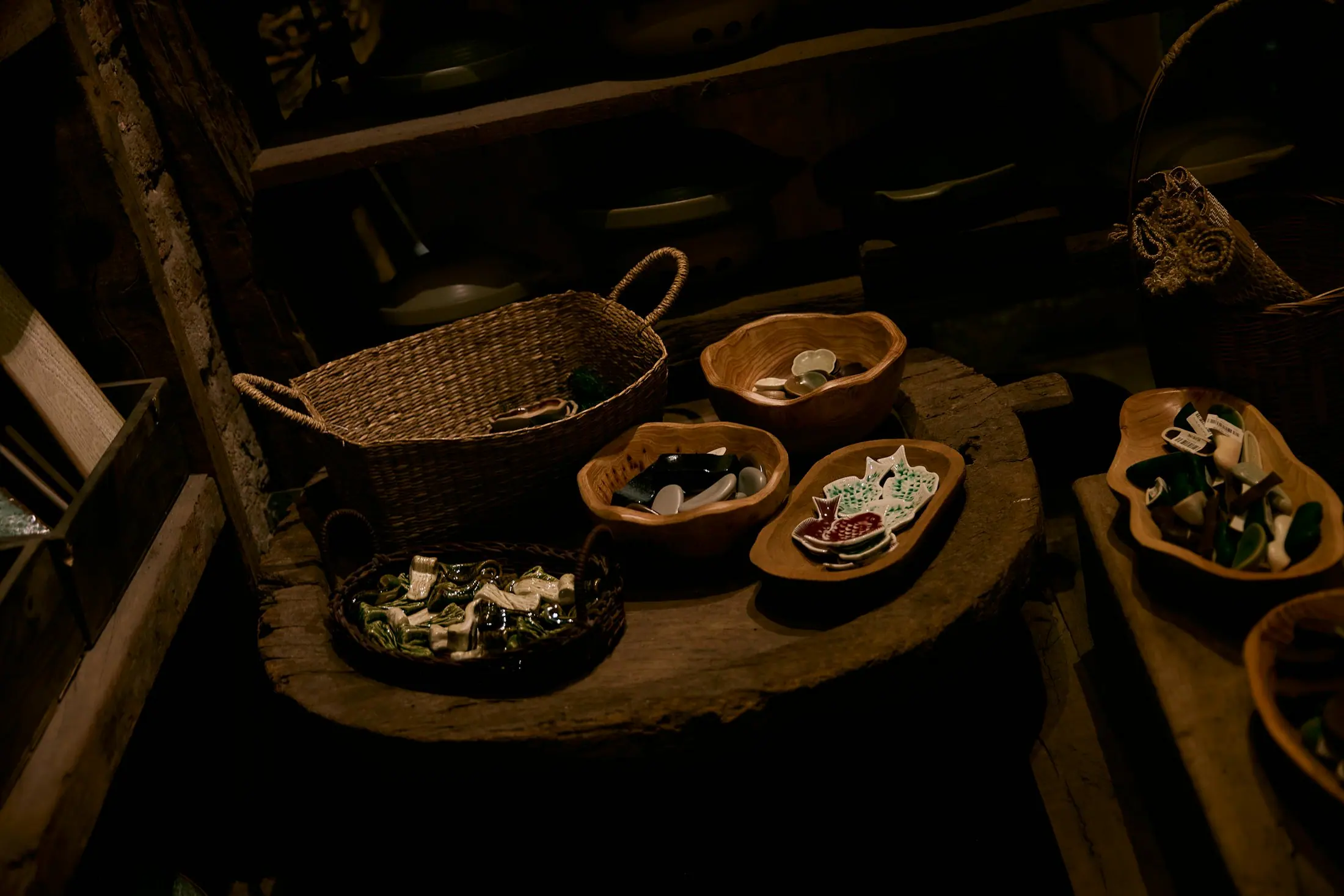 Ayurvedic herbs with a traditional mortar and pestle